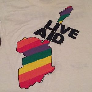 Live Aid Vintage T-Shirt size S